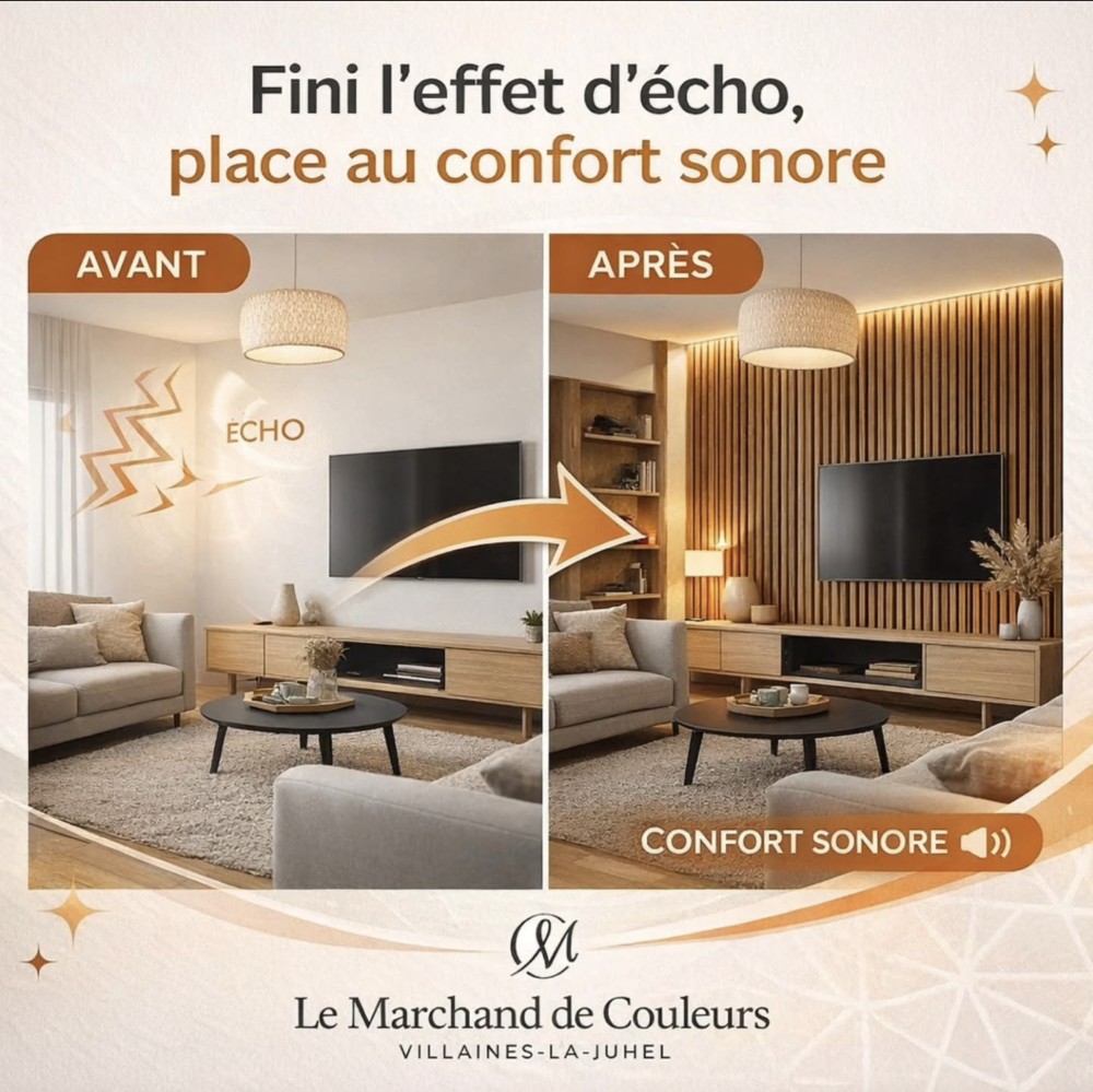 Fini l’effet d’écho, place au confort sonore !